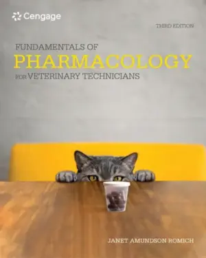 کتاب «مبانی فارماکولوژی برای تکنسین های دامپزشکی» (Fundamentals of pharmacology for veterinary technicians)